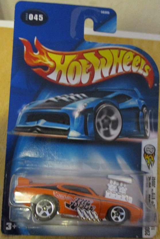 Pontiac GTO Judge Dragster Orange 1969 Hot Wheels 2003 1:64