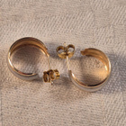 Kultaiset korvakorut, 14K, 14 mm, 7 mm, 2,05 g - pikkukuva 2