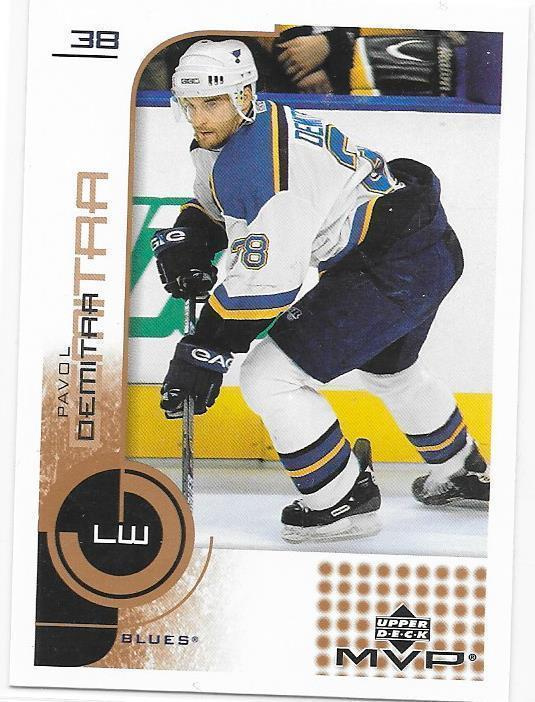 2002-03 Upper Deck MVP #163 Pavol Demitra St Louis Blues