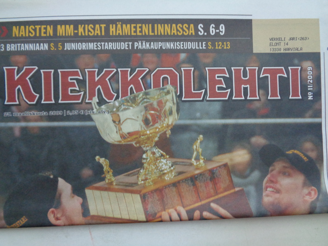 Kiekkolehti Nro 11/2009 (10.2)