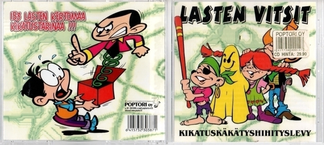 Lasten vitsit Kikatuskäkätyshihityslevy