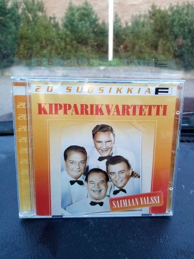 CD 20 SUOSIKKIA KIPPARIKVARTETTI SAIMAAN VALSSI