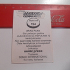 SEMIC  Olympia-MM-72 #194 Brad Park Rangers NHL - pikkukuva 2