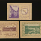 Itävalta Notgeld 10, 20, 50 Heller, Kremsmuenster 1920 - pikkukuva 1