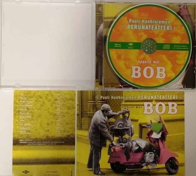 Pauli Hanhiniemen Perunateatteri:  Appelle-Moi Bob CD