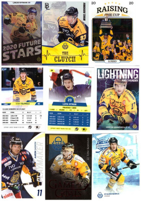 9 x LUKKO Erikoiskortteja Eri Vuosilta