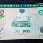 TIETURISTI 1954 - 1955 linja-auto bussi - pikkukuva 1