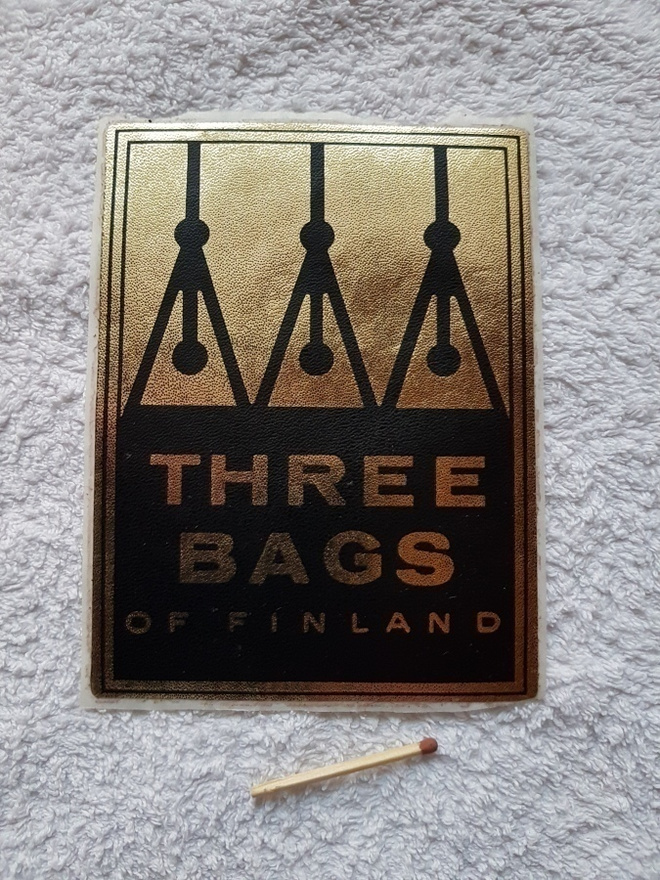 THREE BAGS VANHA TARRA