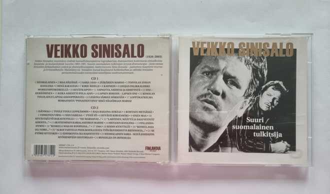 VEIKKO SINISALO: SUURI SUOMALAINEN TULKITSIJA 2 CD