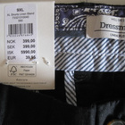 DRESSMANN LINEN BLEND KANGASSHORTSIT  9XL - pikkukuva 3
