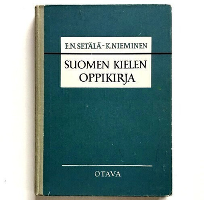 Suomen kielen oppikirja Setälä Nieminen