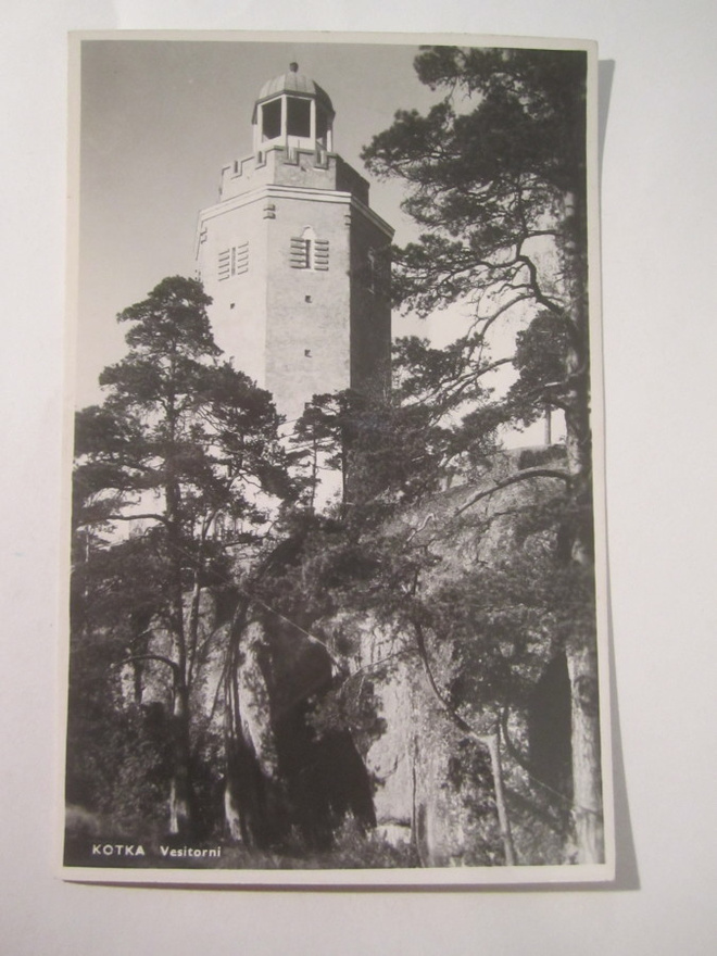VANHA Postikortti Kotka 1950-l Alkup.Mallikappale