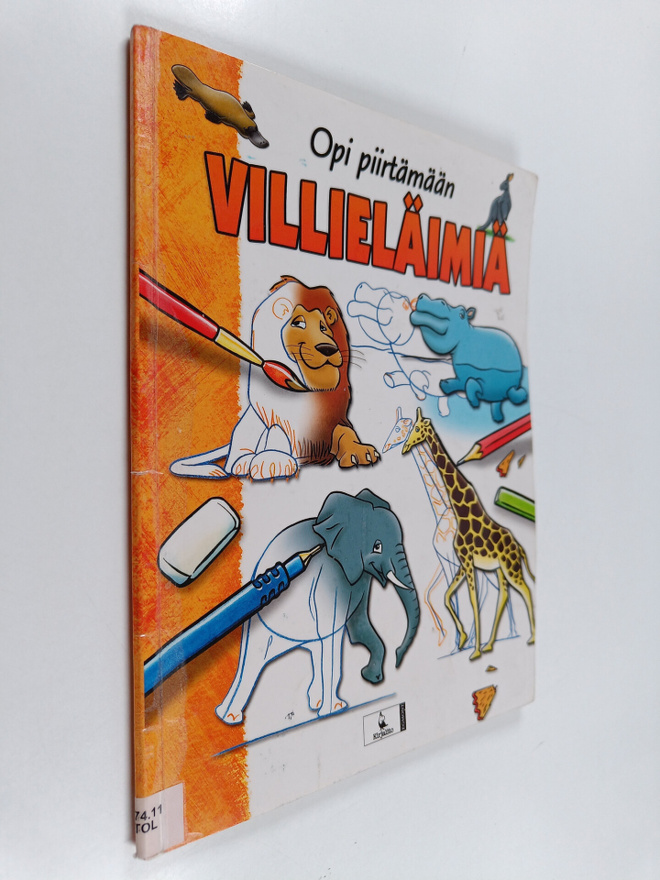 Damien Toll : Opi piirtämään villieläimiä