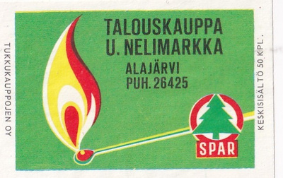 Alajärvi, U. Nelimarkka , SPAR b531