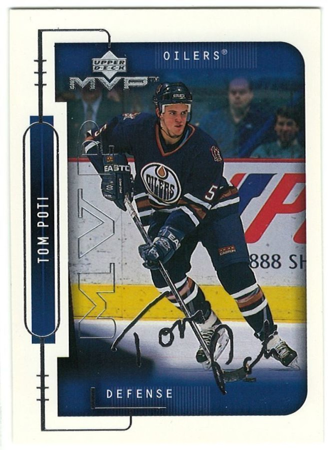 99-00 Upper Deck MVP Silver Script #82 Tom Poti