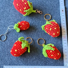 Alina´s Handmade virkattu Mansikka avaimenperä - pikkukuva 2