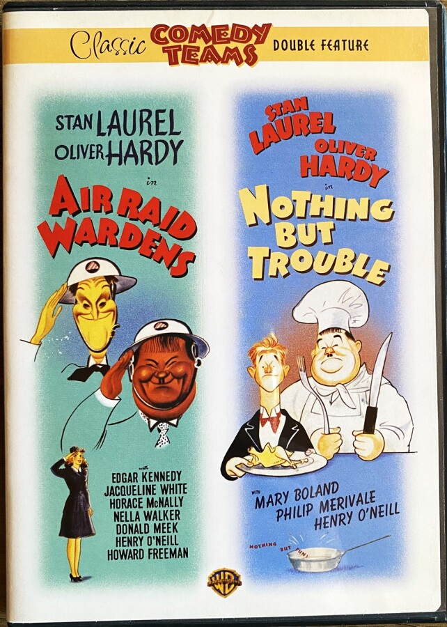 DVD Laurel & Hardy: Air Raid Wardens/Nothing But Trouble