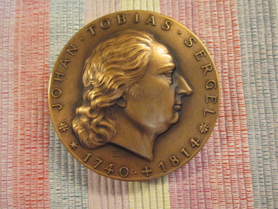 Johan Tobias Sergel mitali 1980.