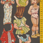 Paperinukke Lena 1950-luku - pikkukuva 1