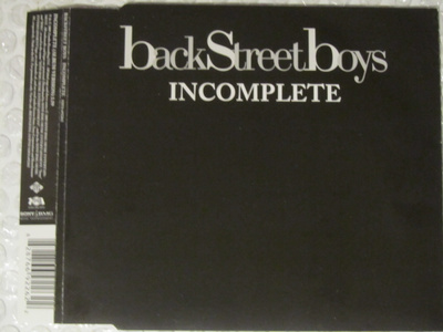 backStreetboys • Incomplete PROMO CD-Single