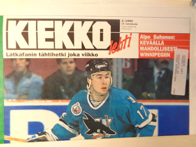 Kiekkolehti Nro 3/1994 (28.1)