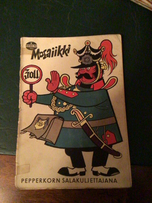 Mosaiikki sarjakuvalehti 4/63 mosaik comicheft