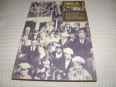 Carelia kulttuurilehti 3/93