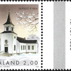 Ål 1996 Brandön kirkko 2,00 mk välilöpari numero ** LaPe 119 - pikkukuva 1