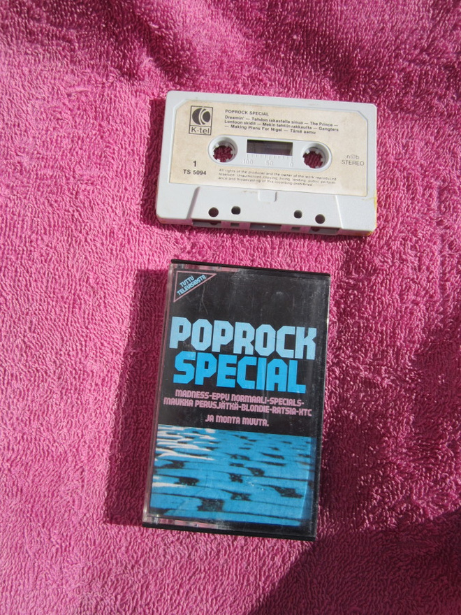 Various – Poprock Special ; C-KASETTI mm RATSIA, VAAVI,XTC