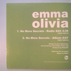 Emma Olivia - No More Secrets CDS - pikkukuva 2