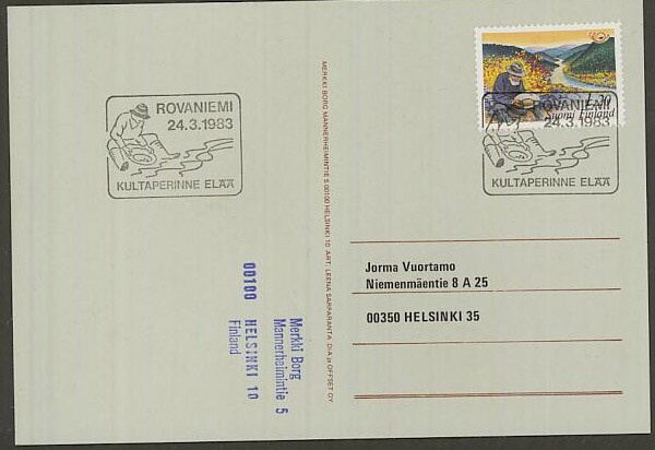 1983 Pohjola 1,20 FDC