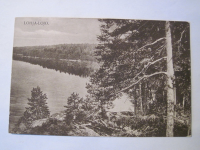VANHA Postikortti Lohja 1913