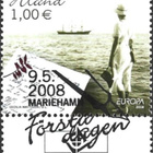 Ål 2008 Eurooppa-merkki välilöpari logo ** LaPe 292 - pikkukuva 1