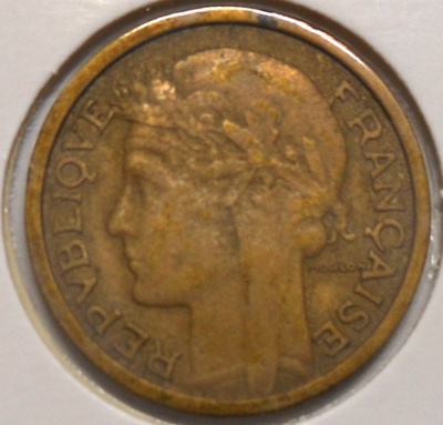 France. 1 franc 1933.