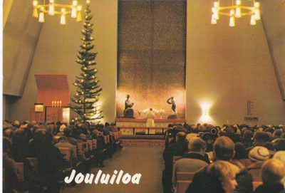 KIRKKOKORTTI - KAUHAJOEN KIRKKO - SISÄKUVA