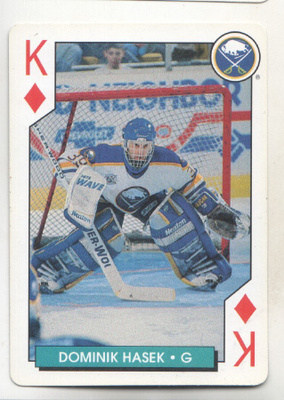 95-96 NHL Hockey aces kortti  Dominik Hasek