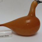 Oiva Toikka iittala  Grebe - Uikku orange - pikkukuva 3