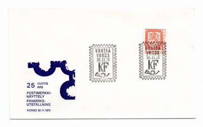 Vantaa: Postimerkkinäyttely (erikoisleima 30.11.1975)