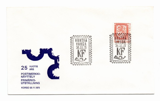 Vantaa: Postimerkkinäyttely (erikoisleima 30.11.1975)