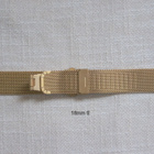 18mm kullattu mesh ranneke taittolukolla - pikkukuva 2