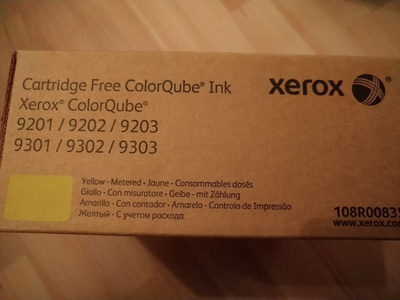 Mustekasetti XEROX keltainen 9201/9202/9203, 9301/9302/9303