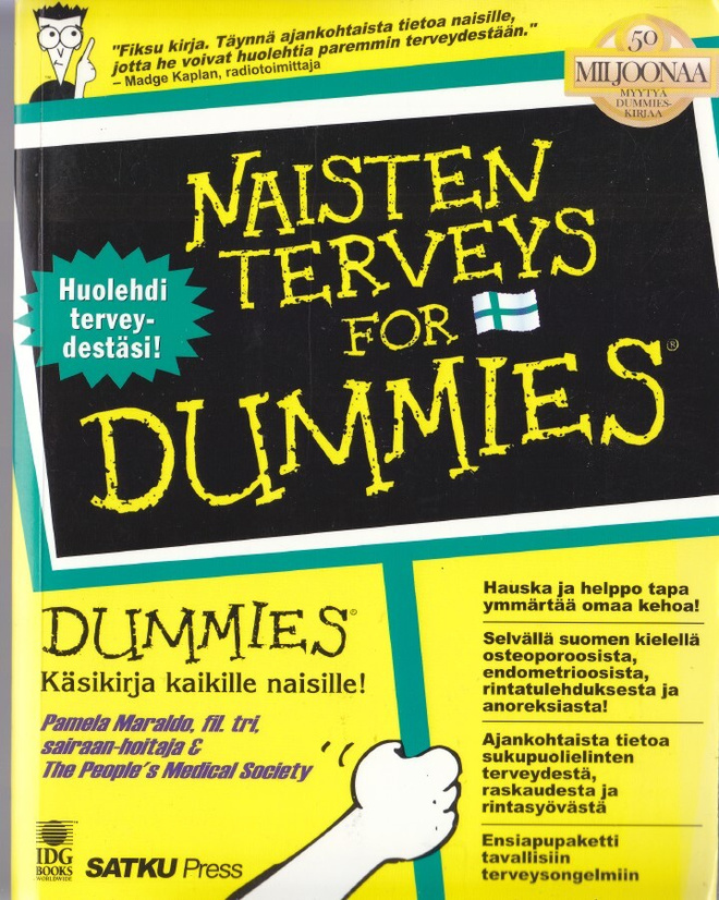 Naisten terveys for Dummies (satku press 2000)