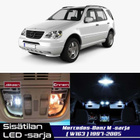 Mercedes-Benz M (W163) Sisätilan LED-sarja 16-os - pikkukuva 1