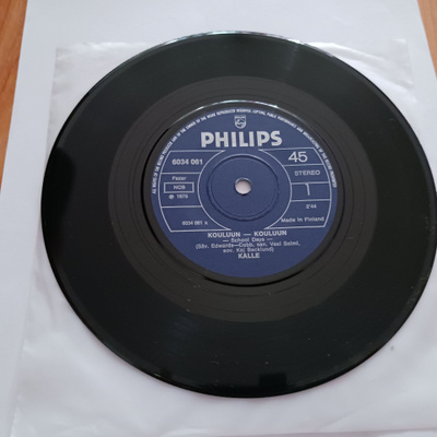 Kalle – Kouluun – Kouluun 7" orig 1975 Jazz uusi mint