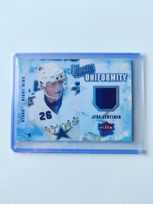Jere Lehtinen 08-09 Fleer Ultra Uniformity