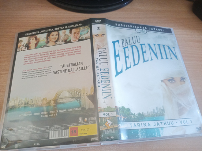 Paluu Eedeniin - Tarina jatkuu vol.1 (3dvd)