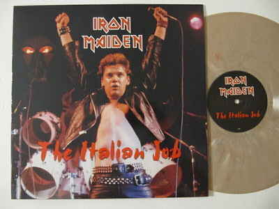Iron Maiden The Italian Job Värivinyyli LP