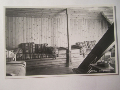 VANHA Postikortti Kotka 1950-l Alkup.Mallikappale