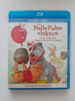 Nalle Puhin elokuva BLU-RAY + DVD