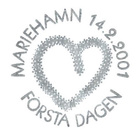 Åland 2001 Ystävänpäivä 3,20 mk EP alareuna LOISTO LaPe 190 - pikkukuva 2